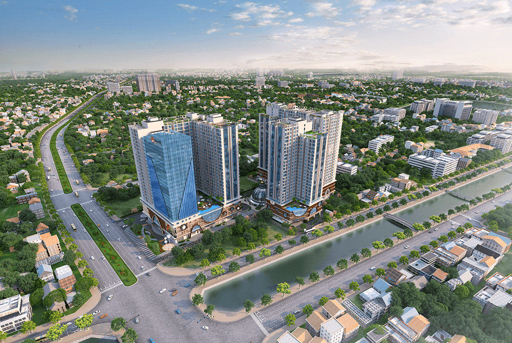 Dự án Hinode City – dự án BĐS được đánh giá cao nhờ vị trí đắc địa liền kề đường Minh Khai