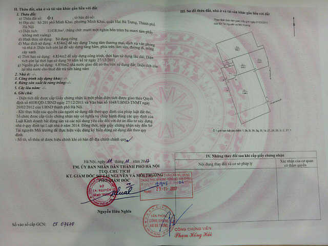 Một số chủ đầu tư công khai giấy chứng nhận quyền sở hữu đất dự án để các khách hàng yên tâm