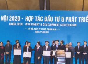 PCT Tổng công ty CP Thương mại Xây dựng nhận quyết định chủ trương đầu tư từ Bí thư Thành ủy Hà Nội Vương Đình Huệ