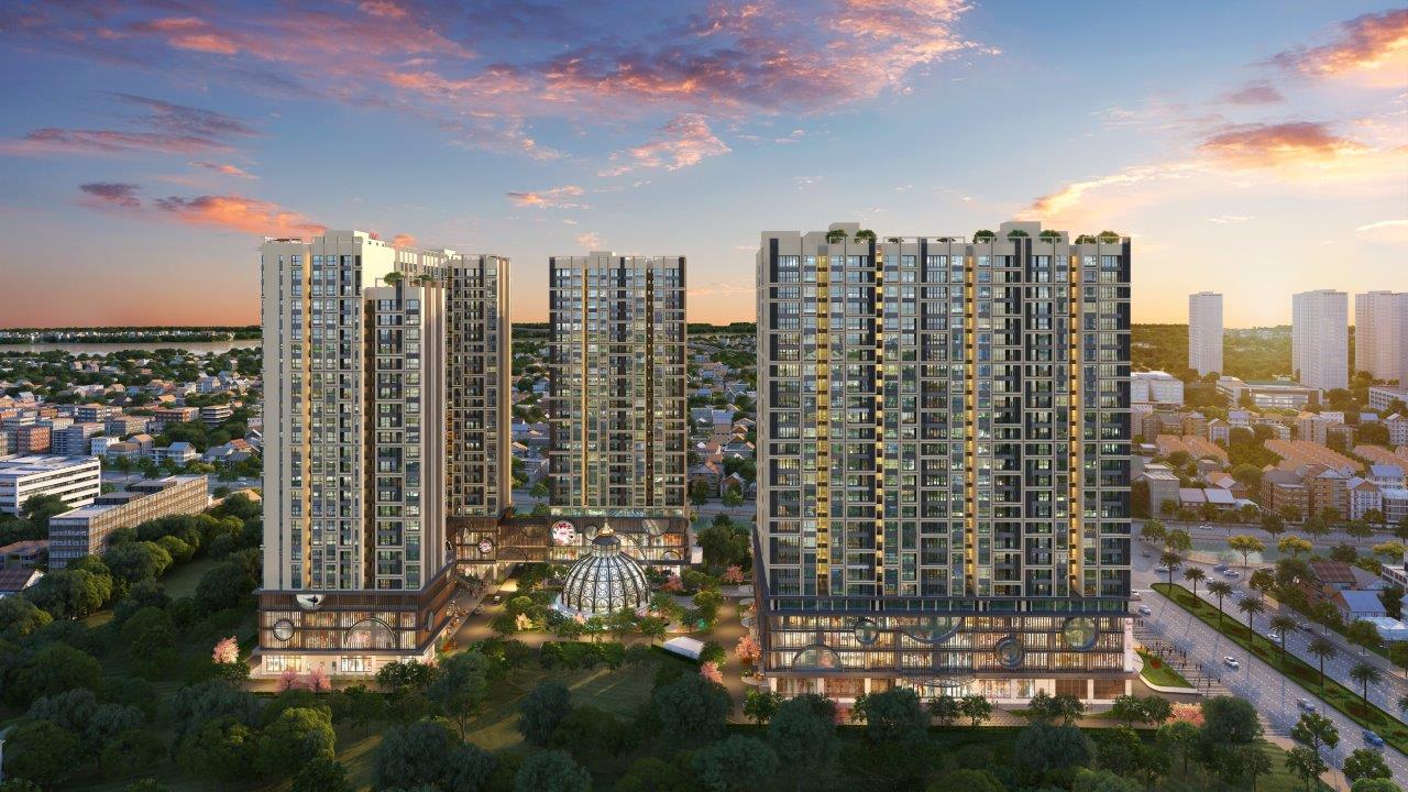Hinode City, dự án căn hộ cao cấp phong cách Nhật Bản (201 Minh Khai, Hà Nội).